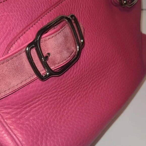 Cole Haan Pink Pebbled Leather & Suede - EUC - Picture 6 of 8